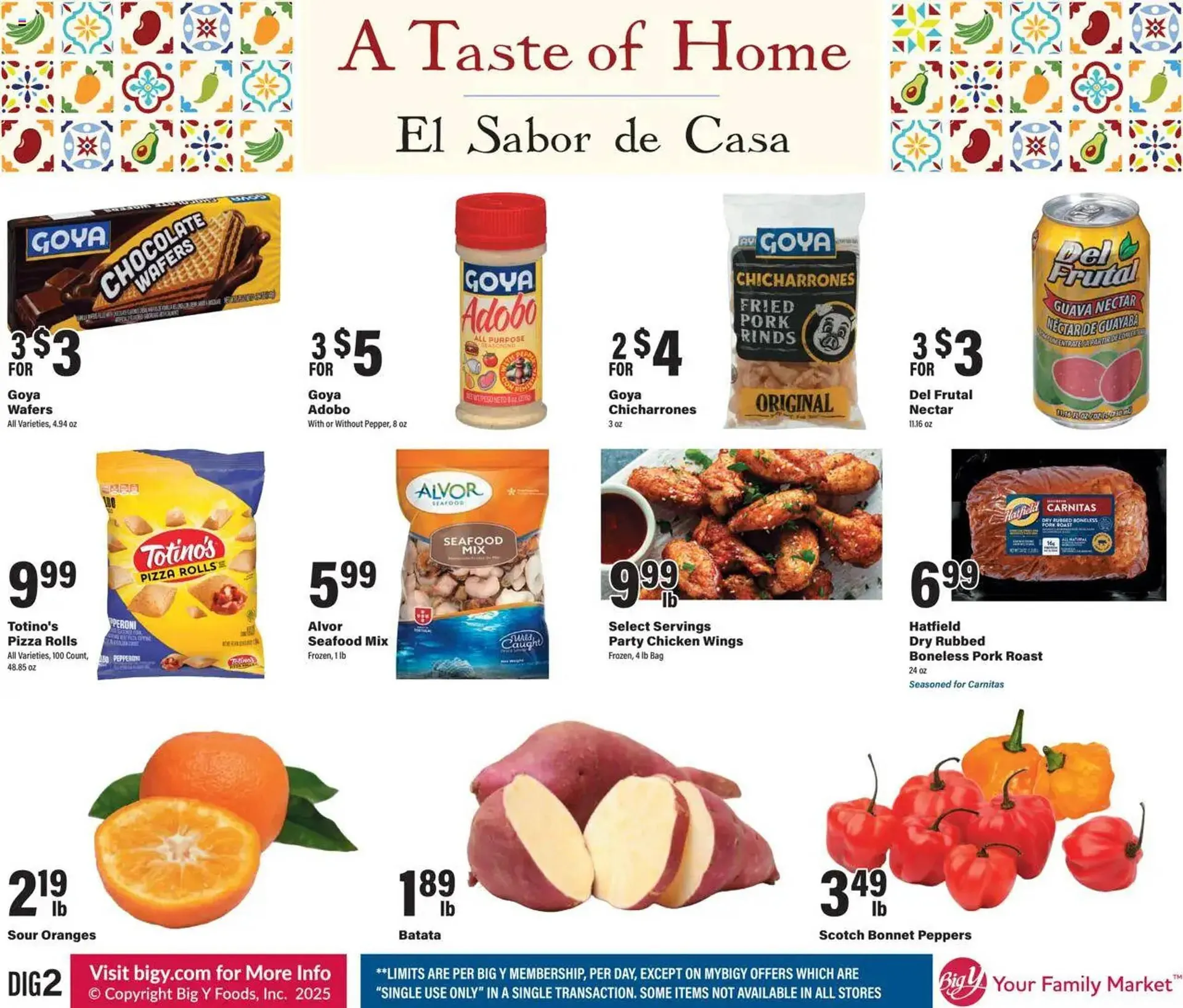 Weekly ad Big Y flyer from September 18 to September 22 2025 - Page 1
