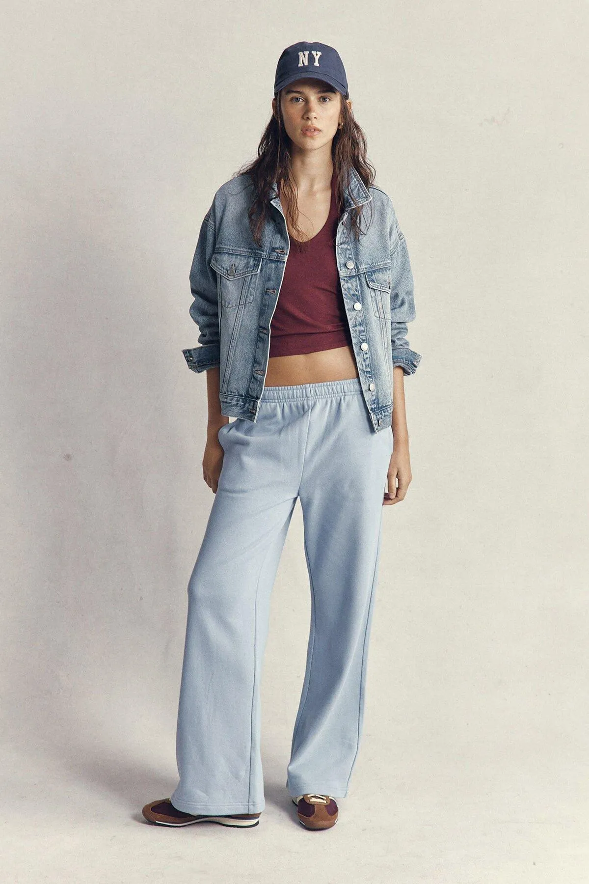 Classic Fleece Wide Leg Sweatpant