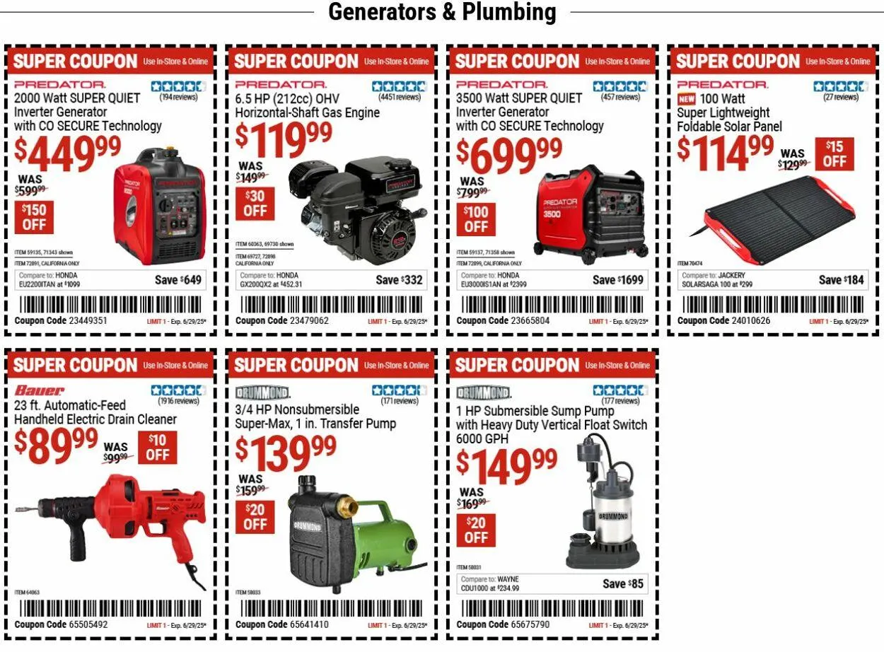 Catálogo de Harbor Freight Current weekly ad 16 de junio al 25 de junio 2025 - Página 3