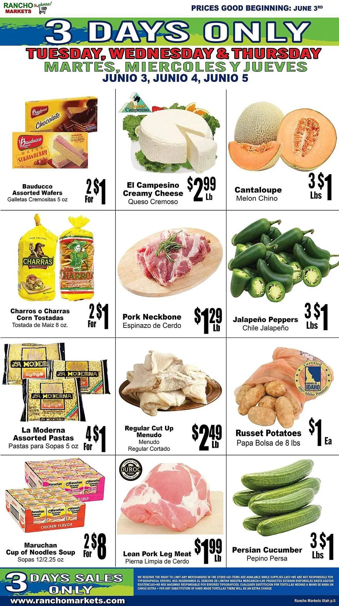 Weekly ad Rancho Markets Weekly Ad from June 3 to June 9 2025 - Page 5