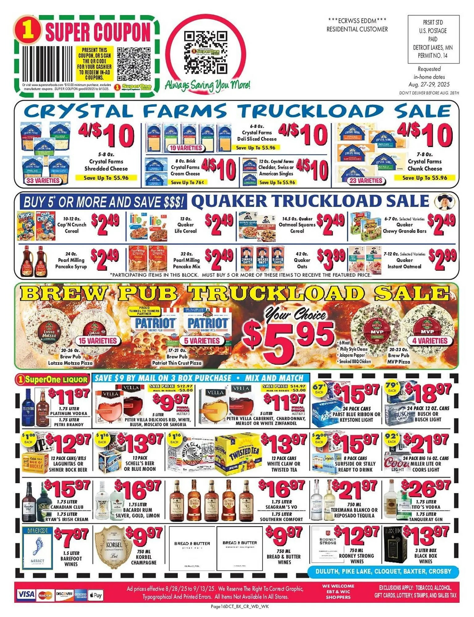 Weekly ad Miners County Market Weekly Ad from August 28 to September 13 2025 - Page 16