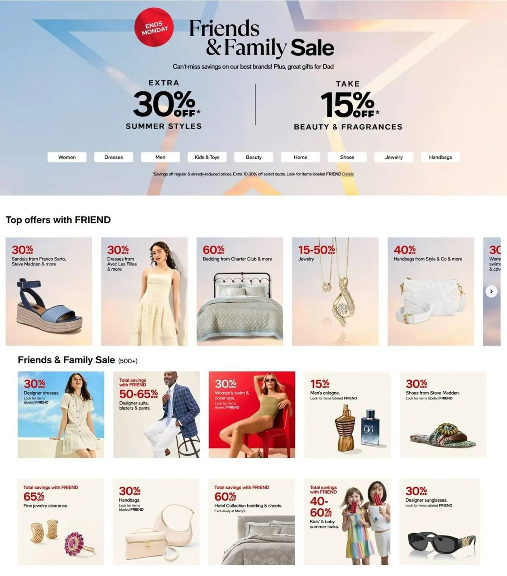 Weekly ad Macy's Weekly Ad from June 6 to June 9 2025 - Page 1