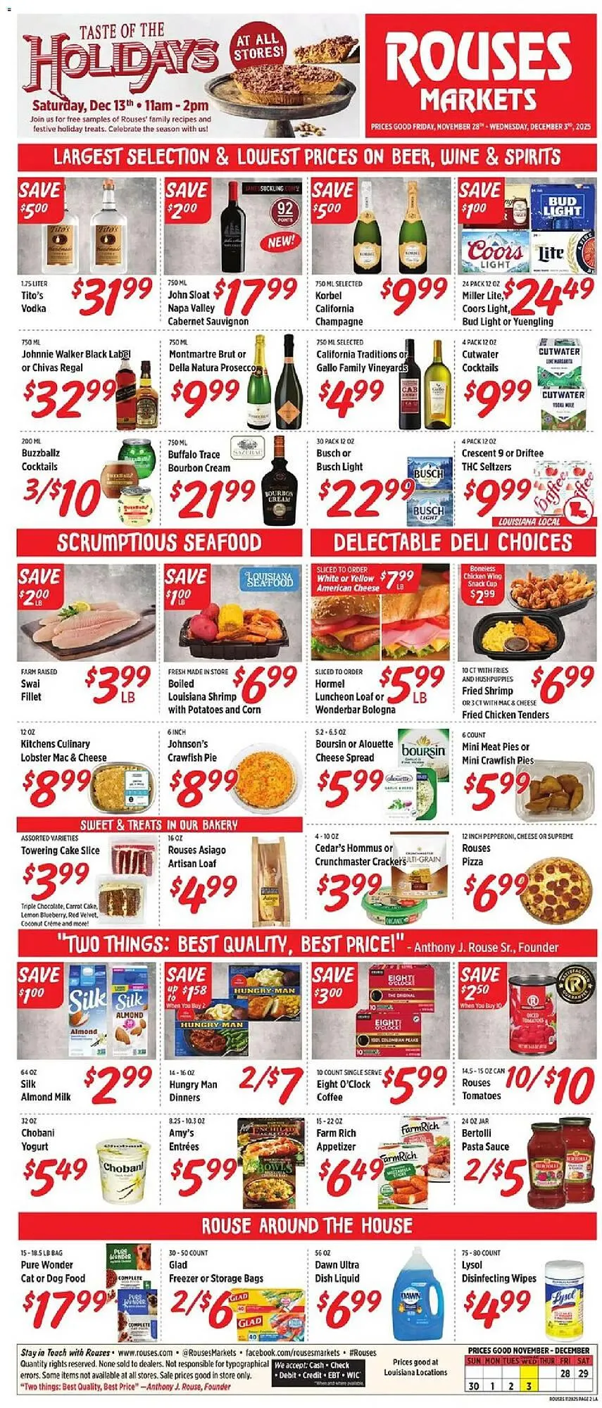 Weekly ad Rouses weekly ad from November 28 to December 3 2025 - Page 2