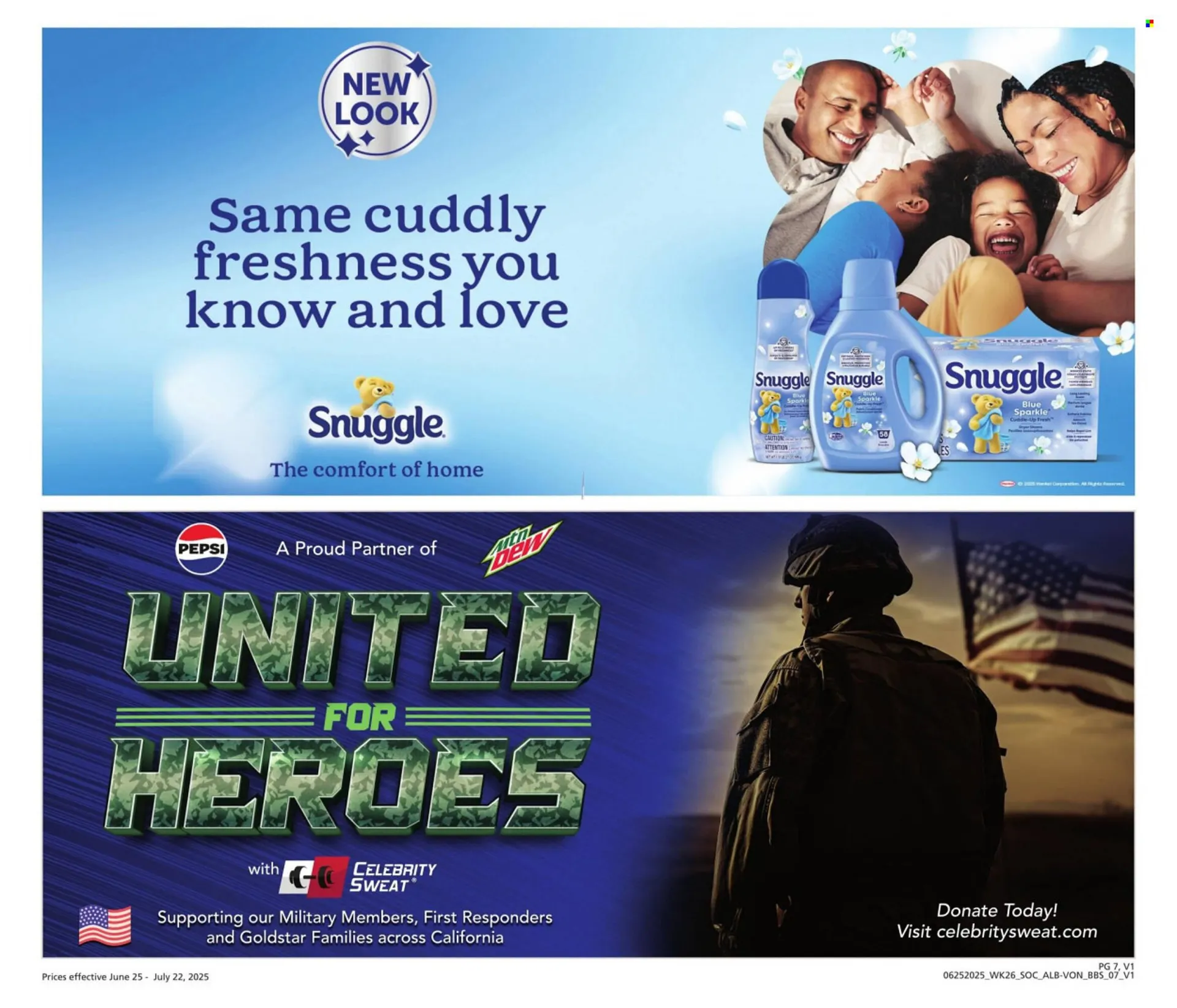 Weekly ad Albertsons Weekly Ad from June 25 to July 22 2025 - Page 7