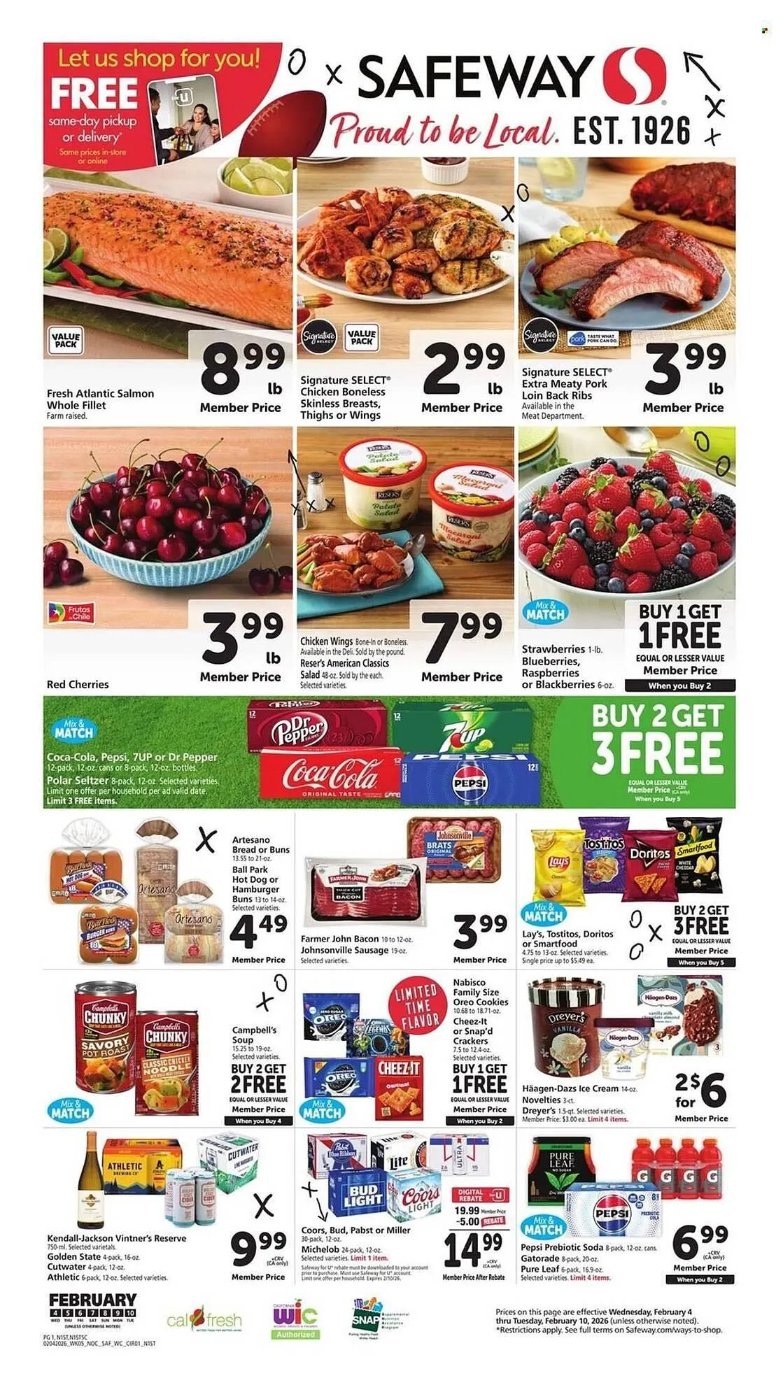 Safeway weekly ad - 1