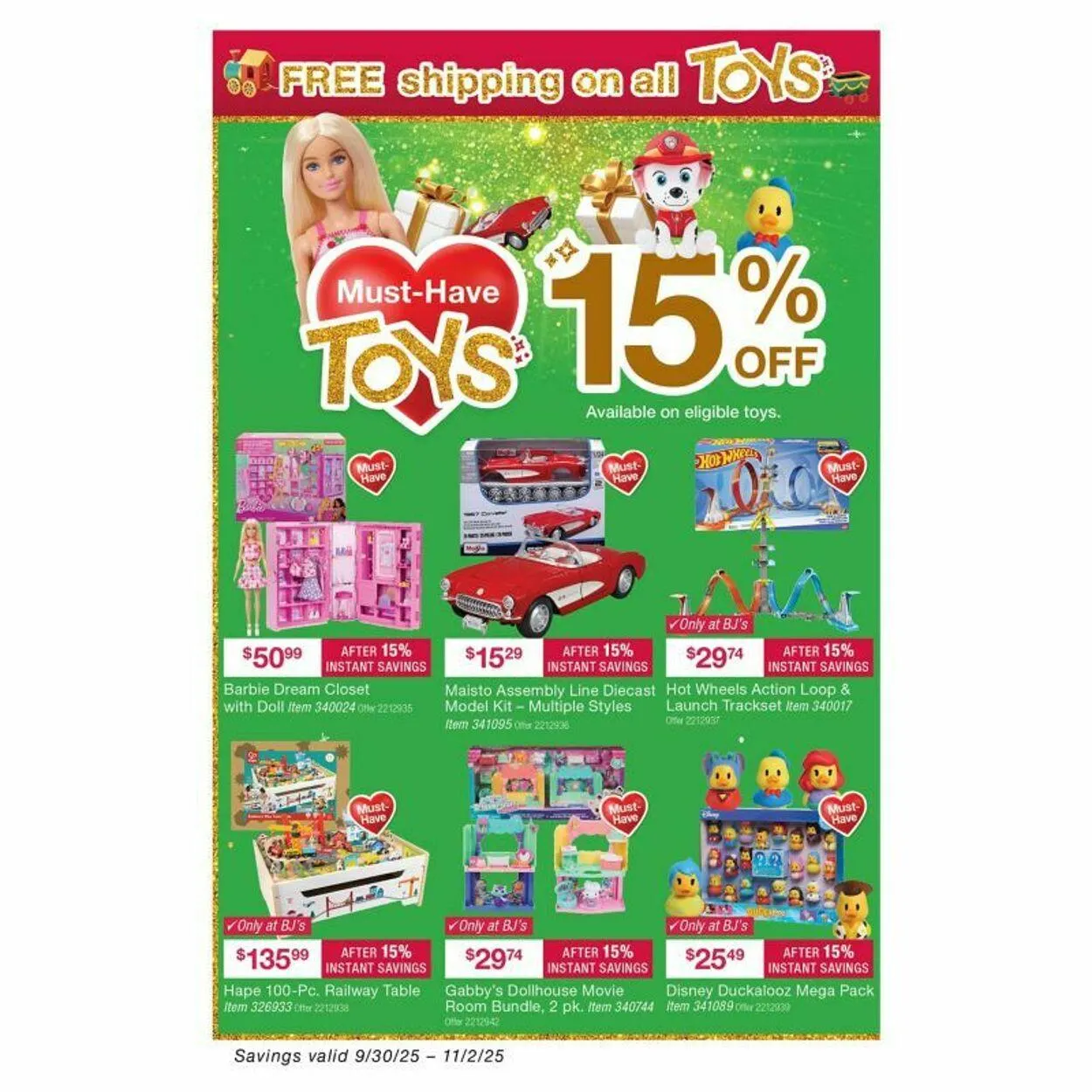 Weekly ad BJ's from October 2 to October 16 2025 - Page 40