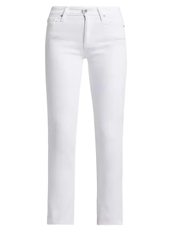 Mari Mid-Rise Slim-Straight Jeans