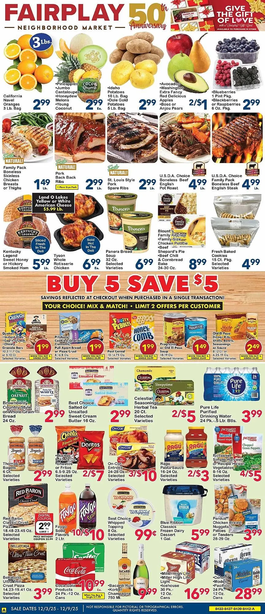 Weekly ad Fairplay weekly ad from December 3 to December 9 2025 - Page 1