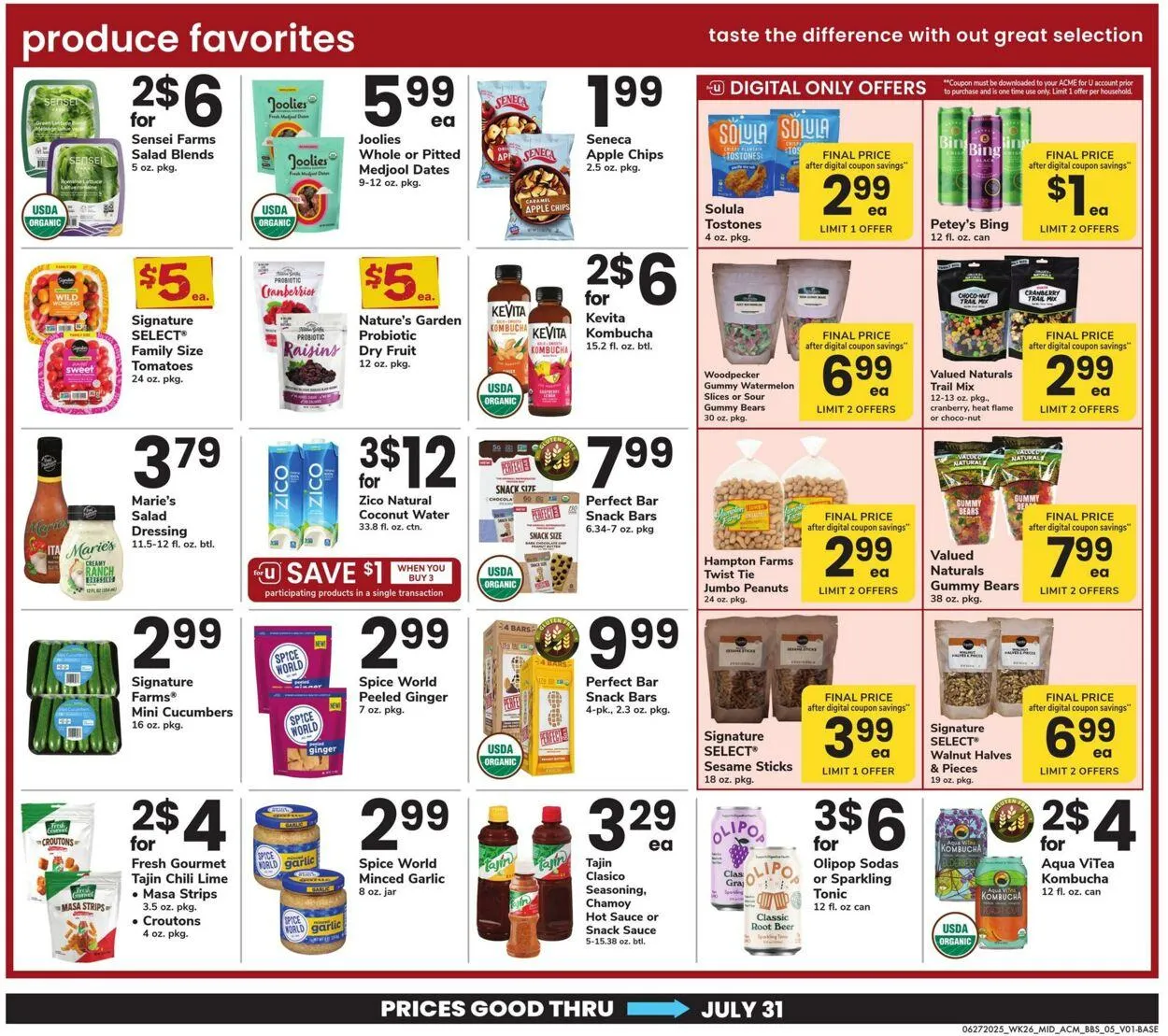 Catálogo de Acme Current weekly ad 27 de junio al 31 de julio 2025 - Página 5