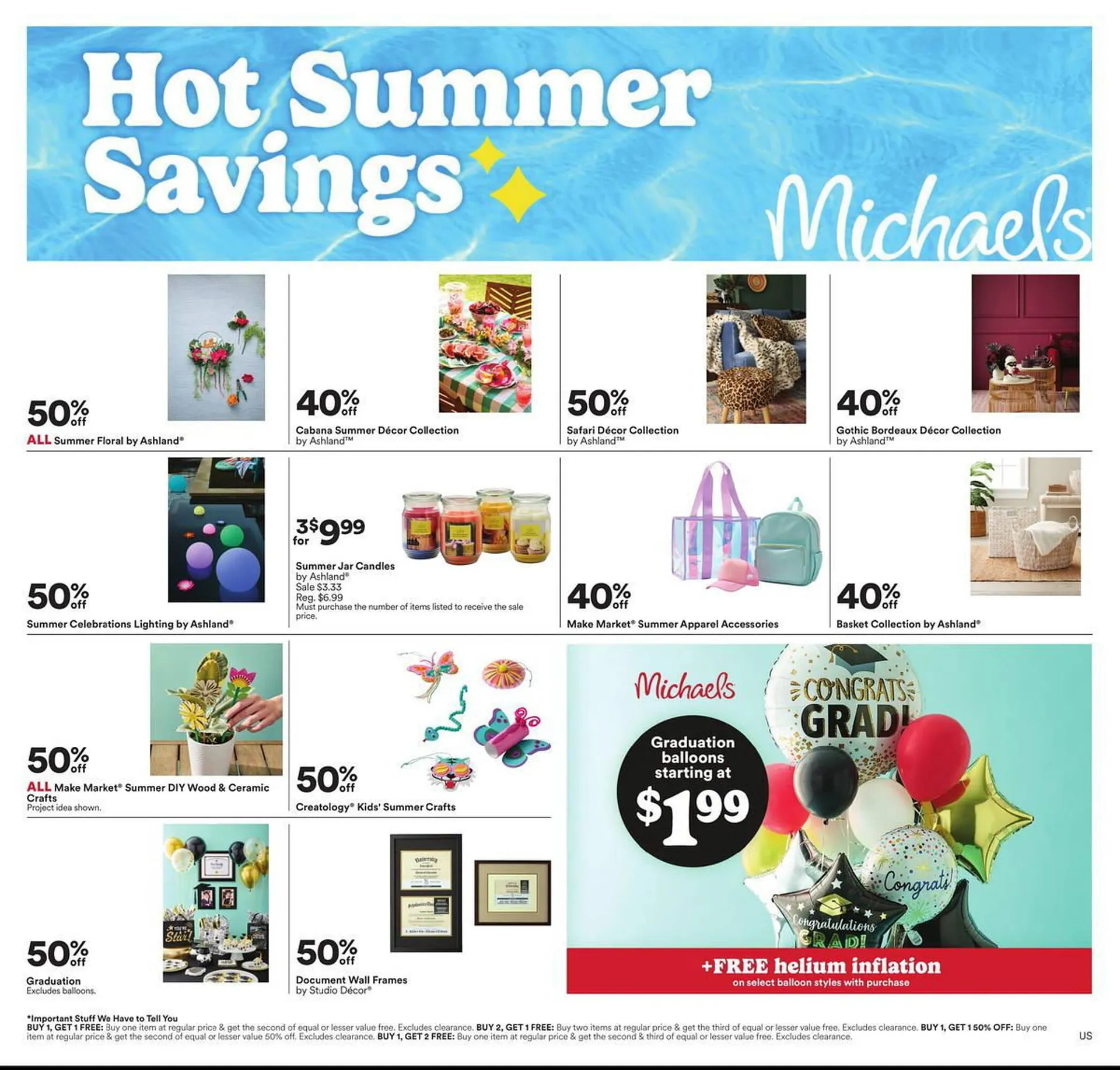 Weekly ad Michaels Weekly Ad from June 1 to June 5 2025 - Page 1