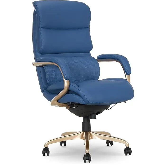 La-Z-Boy Aberdeen Ergonomic Bonded Leather Swivel Executive Chair,