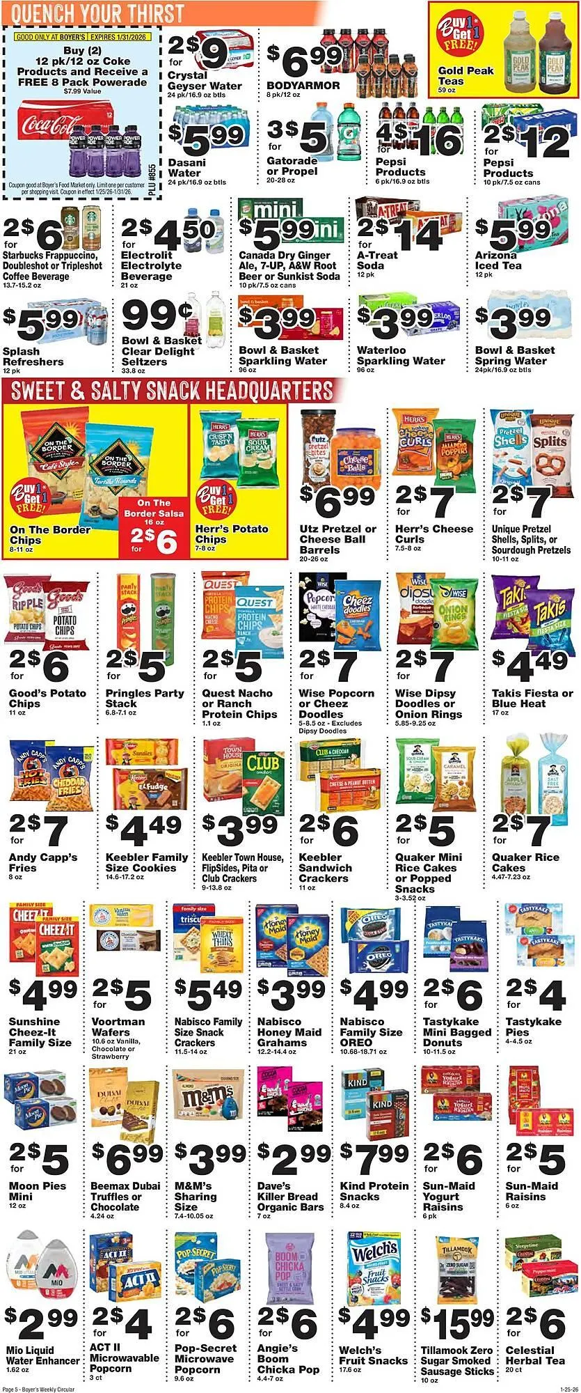 Weekly ad Boyer's Food Markets weekly ad from January 25 to January 31 2026 - Page 5