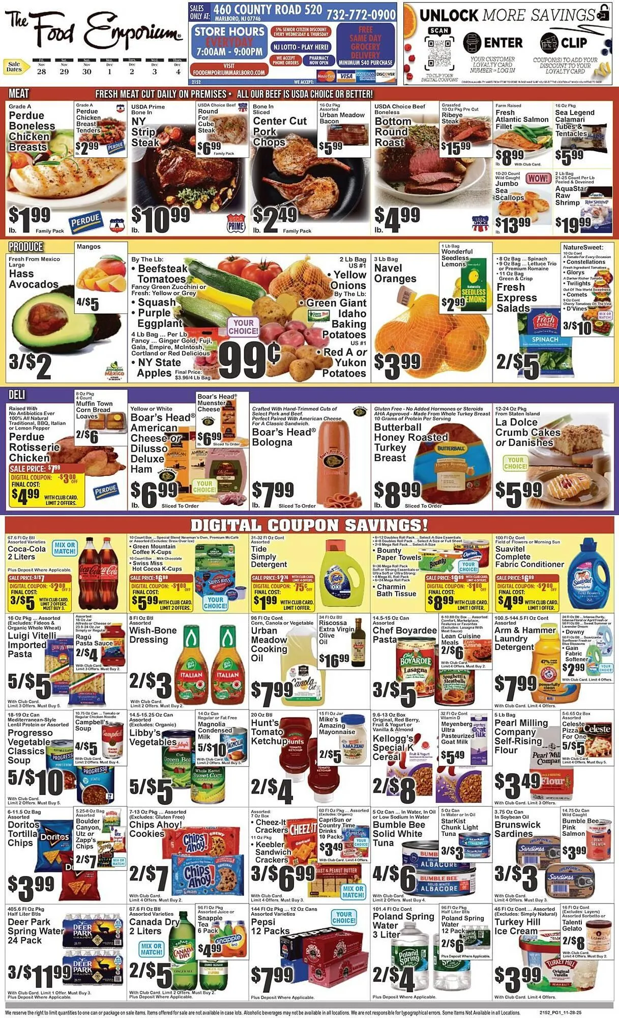 The Food Emporium circular - 1