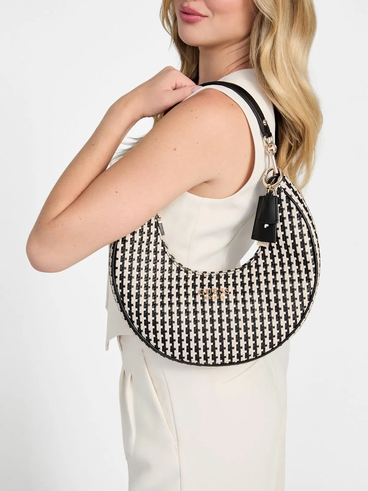 Mirema Woven Hobo Shoulder Bag