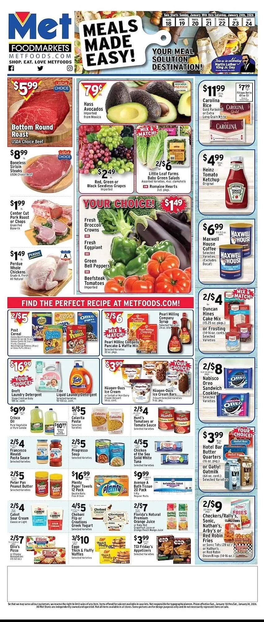 Met Foodmarkets weekly ad - 1