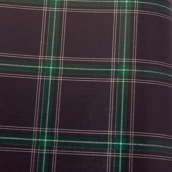 Green & White Large Plaid Wrapping Paper