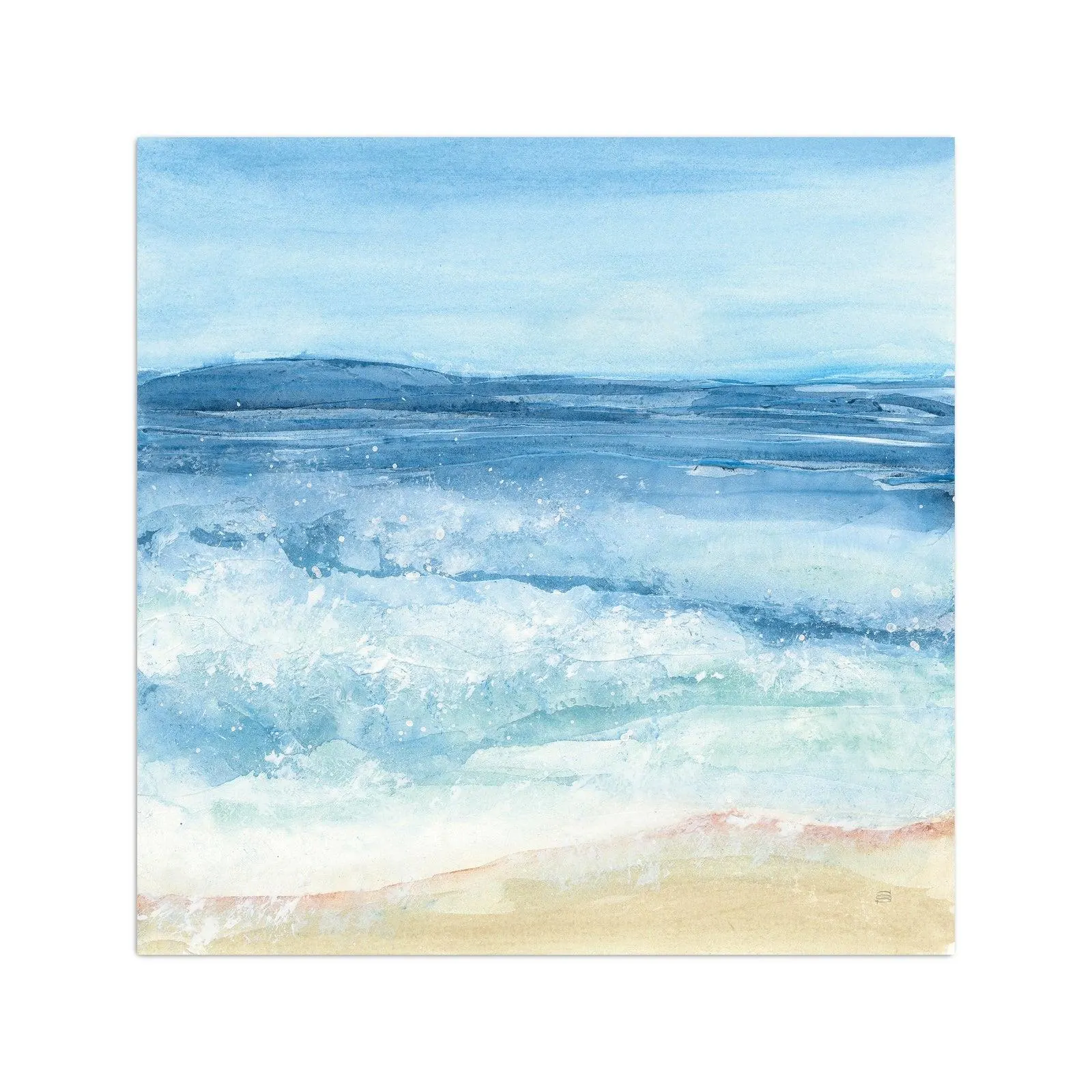 Coastal III Canvas Giclee
