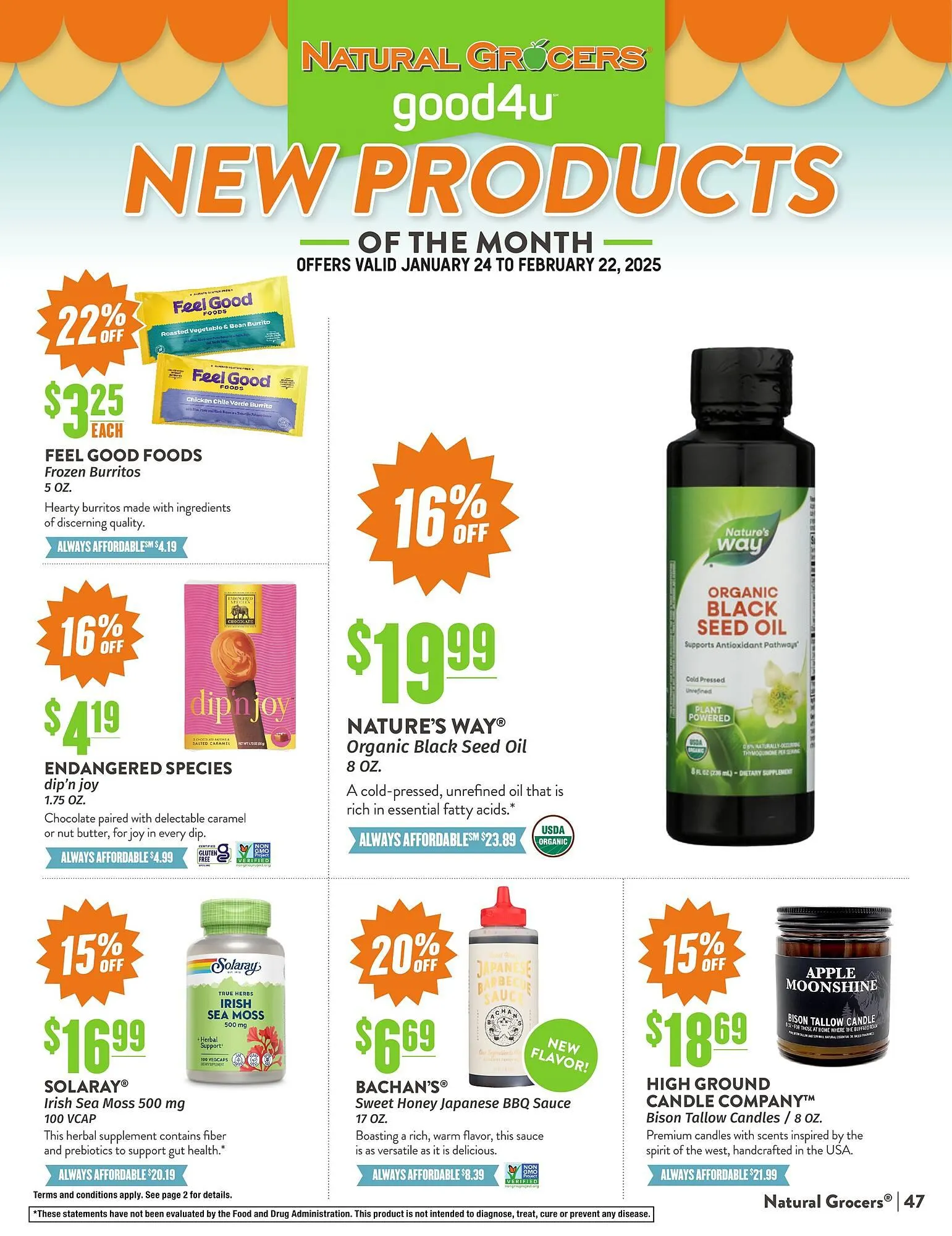 Weekly ad Natural Grocers ad from January 24 to February 22 2025 - Page 46