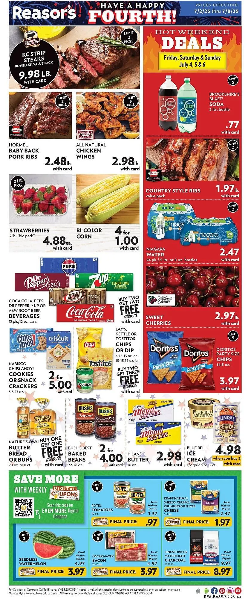 Reasors Weekly Ad - 1