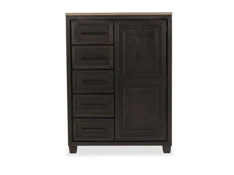 Foyland 5 Drawer Door Chest