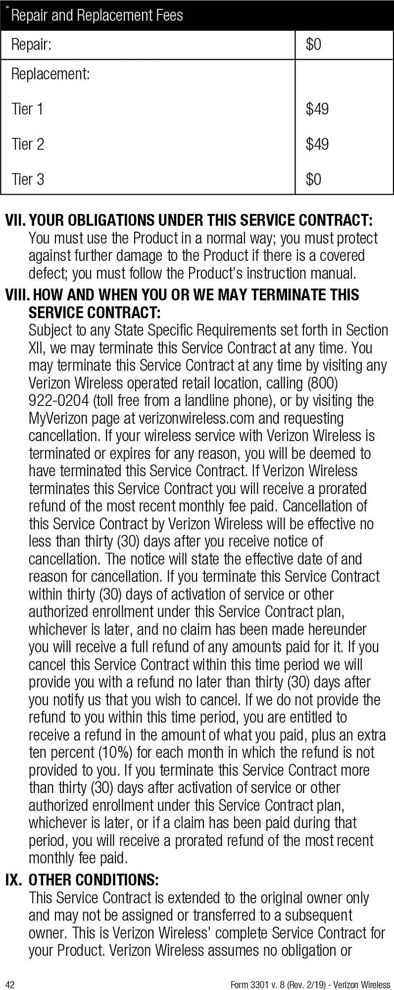 Weekly ad Verizon Wireless Weekly Ad from May 11 to August 31 2024 - Page 44