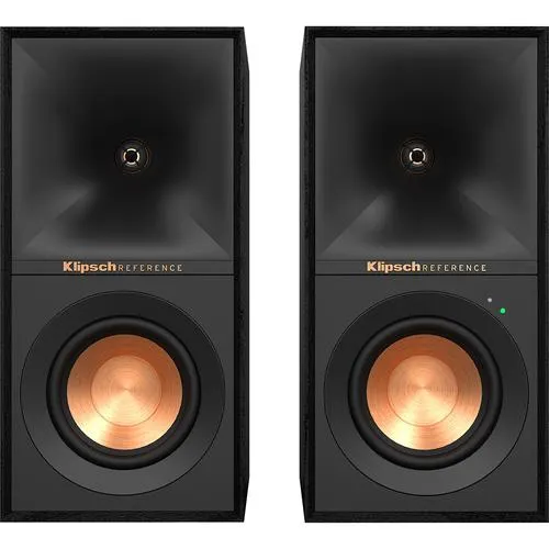 Klipsch Reference R-40PM 2-Way Active Wireless Bookshelf Speakers - 1071484 - Open Box