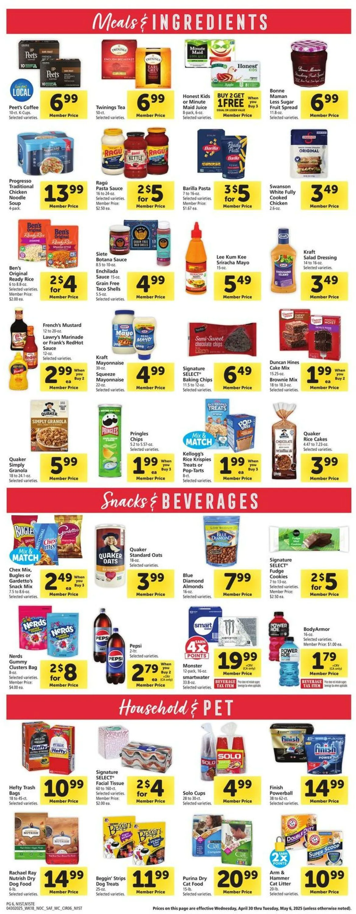 Weekly ad Safeway Current weekly ad from April 30 to May 6 2025 - Page 8