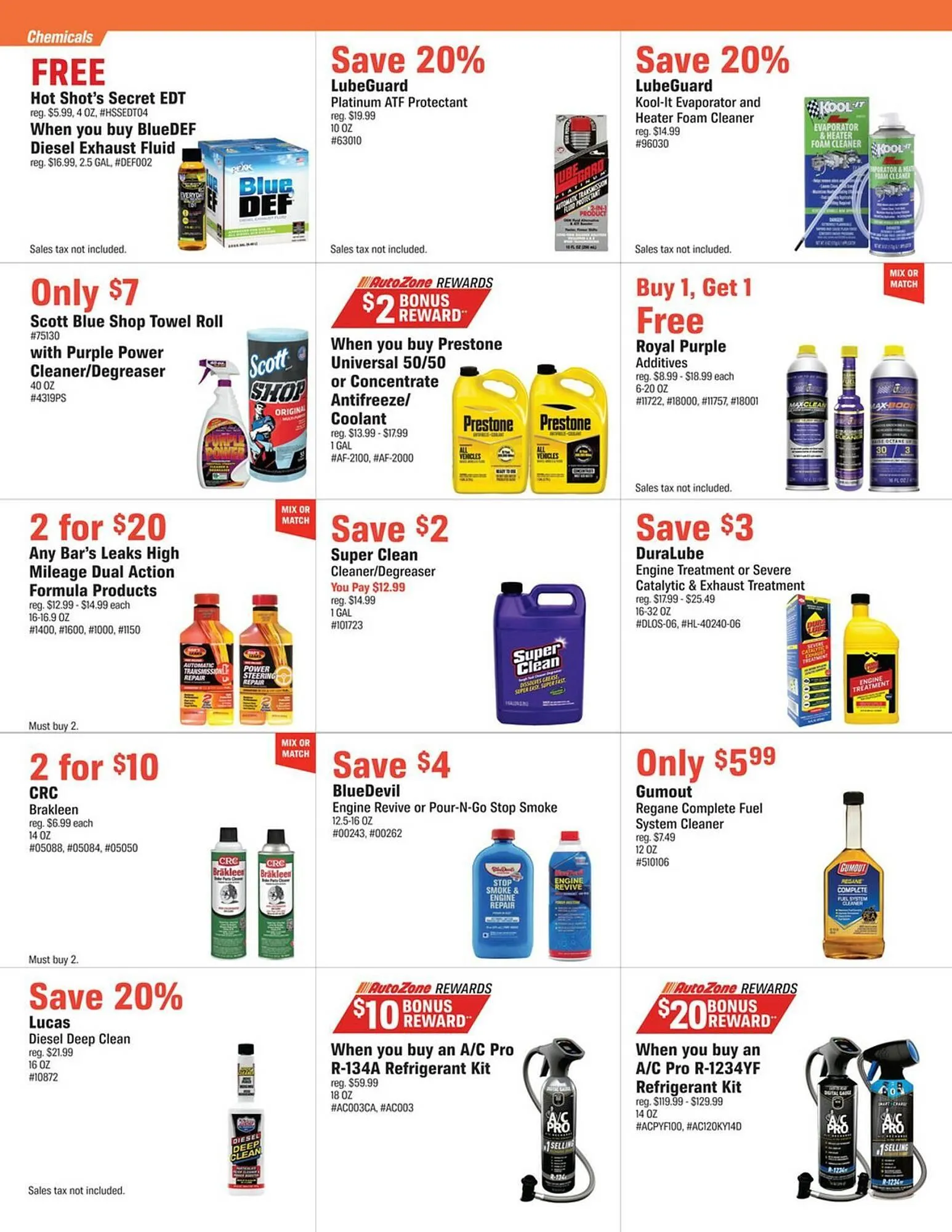 Weekly ad AutoZone Weekly Ad from July 29 to August 25 2025 - Page 4
