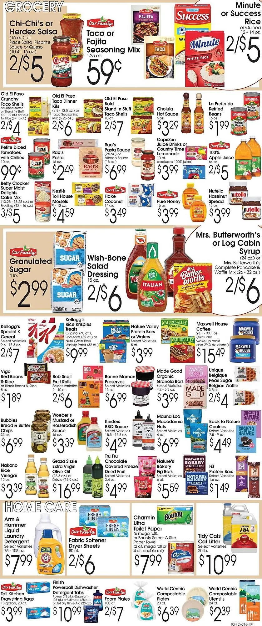 Weekly promotion Family Fare weekly ad spanning from May 3 to May 9 2026 - Page 4 for Catalogue 365