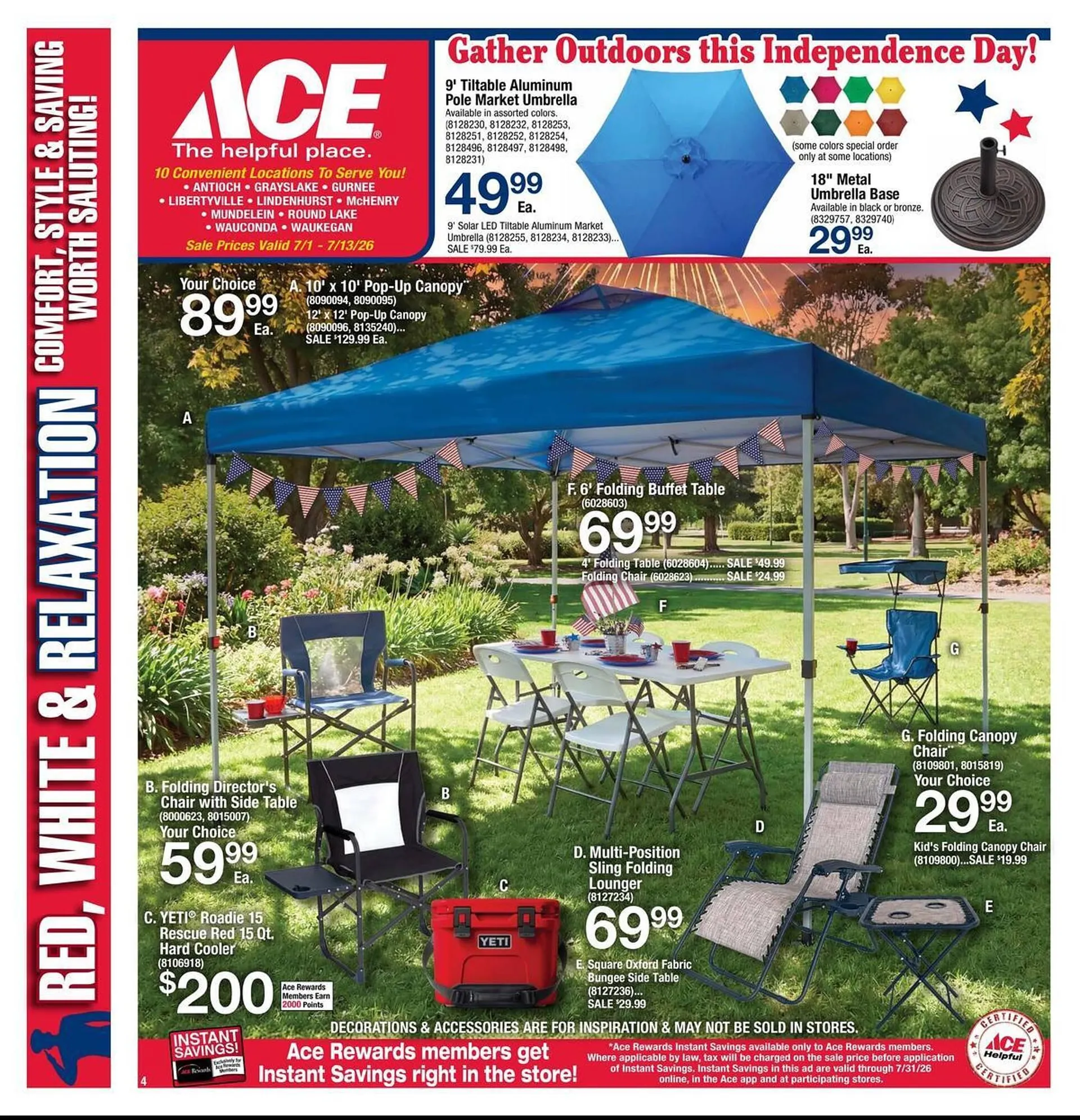 Weekly ad Ace Hardware flyer from July 1 to July 13 2026 - Page 4