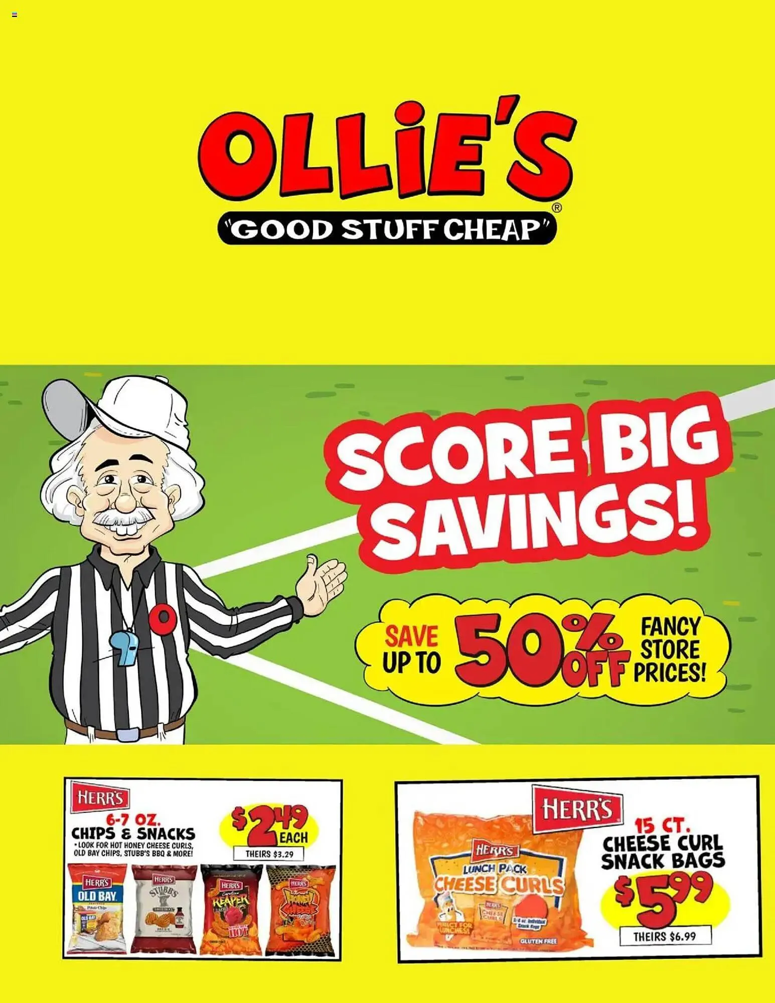 Weekly ad Ollie's weekly ad from September 13 to September 20 2025 - Page 1