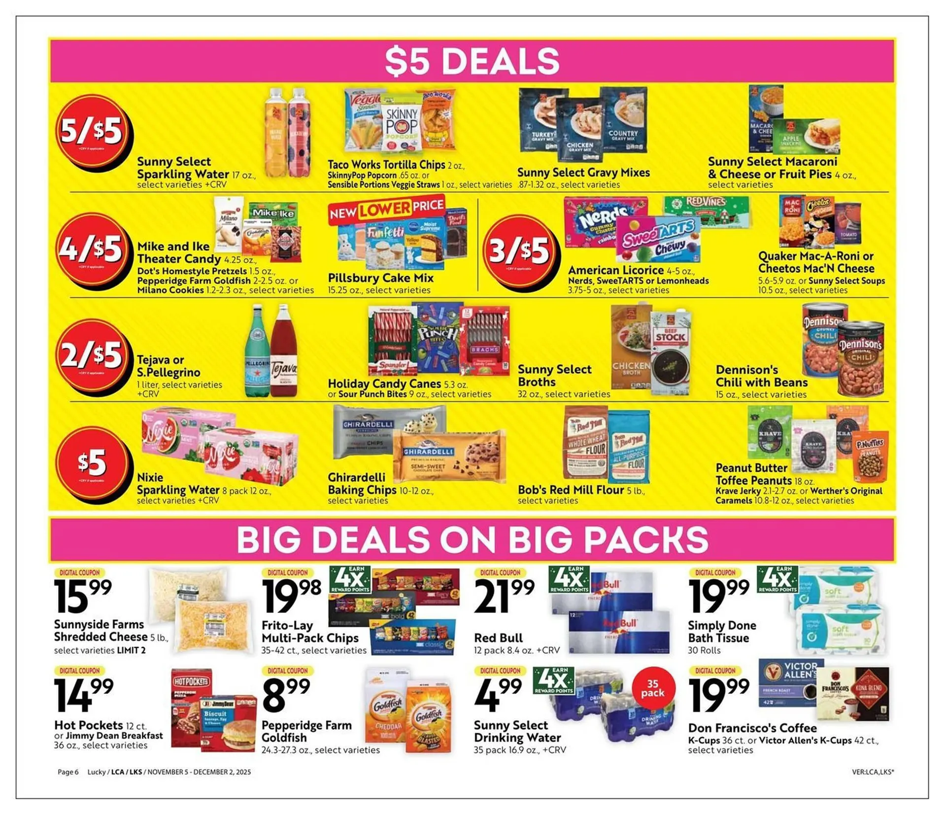Weekly ad Lucky Supermarkets weekly ad from November 5 to December 2 2025 - Page 6