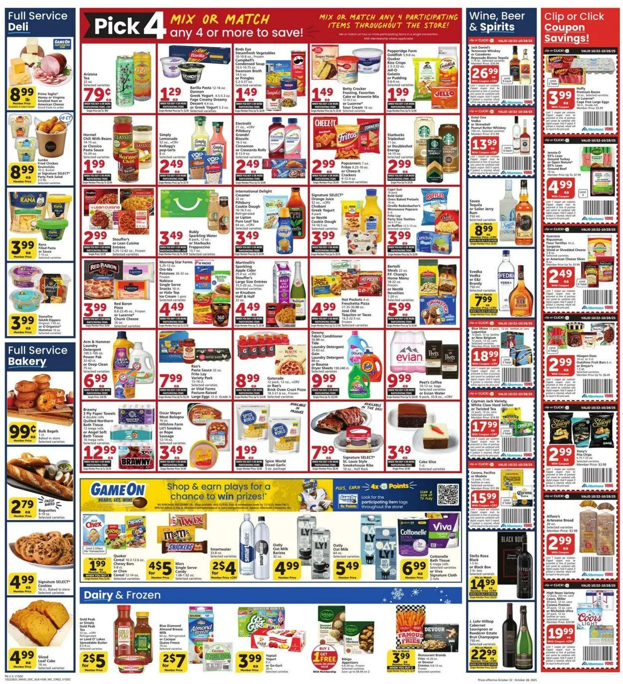 Weekly ad Vons Current weekly ad from October 22 to October 28 2025 - Page 2