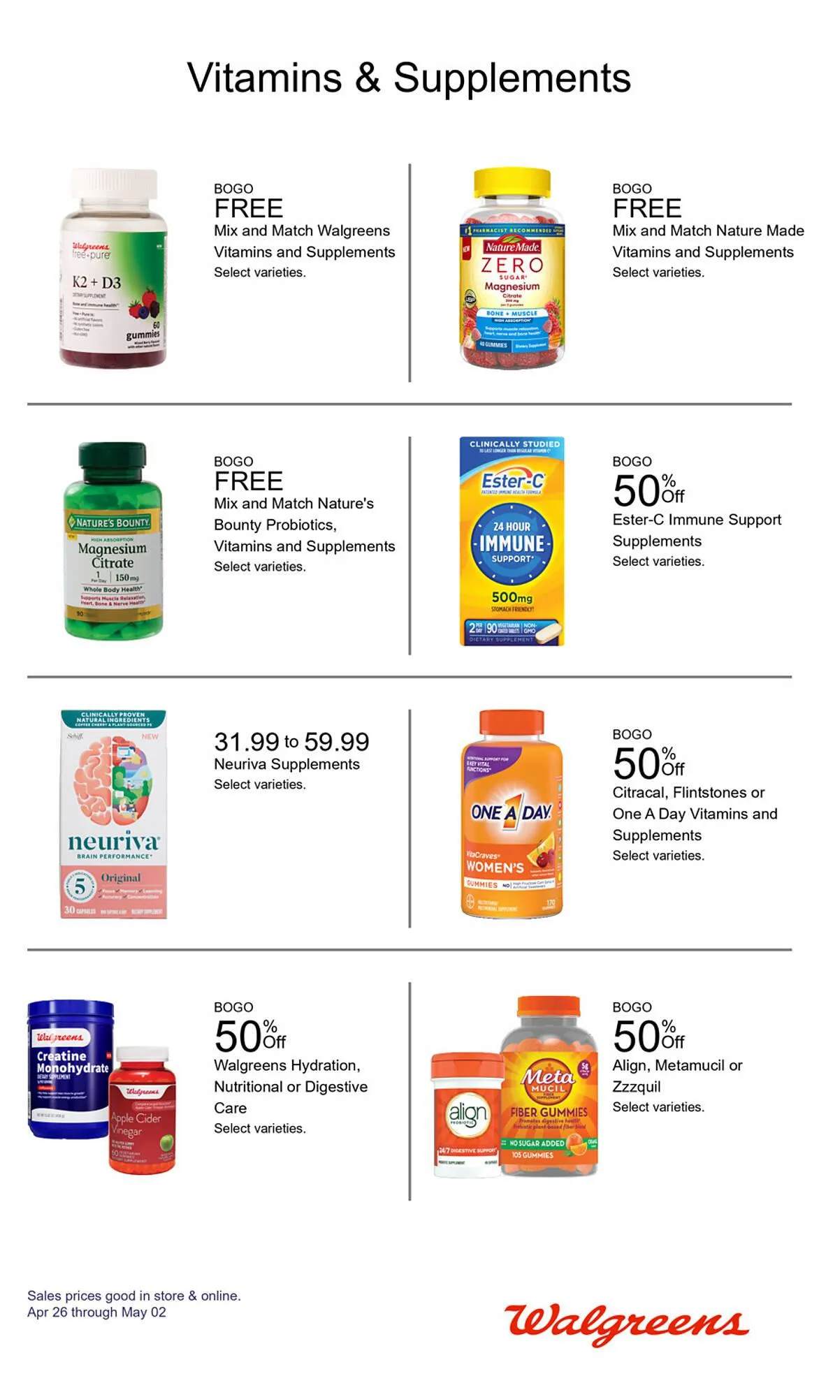 Weekly ad Walgreens weekly ad from April 26 to May 2 2026 - Page 8