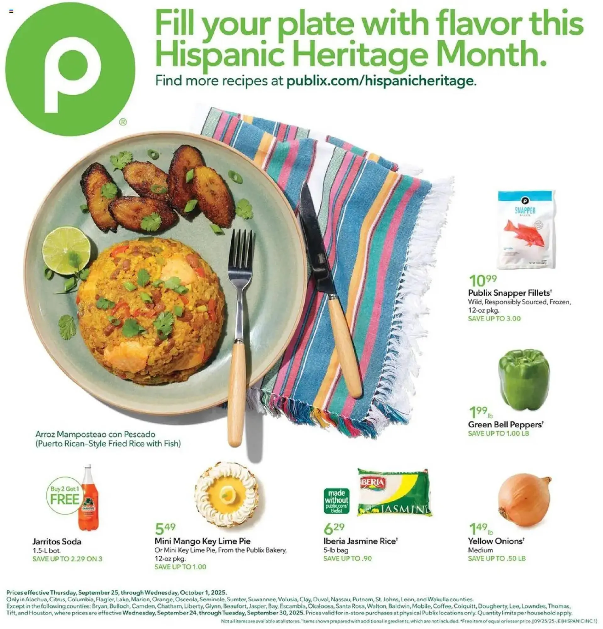 Weekly ad Publix weekly ad from September 25 to October 2 2025 - Page 1