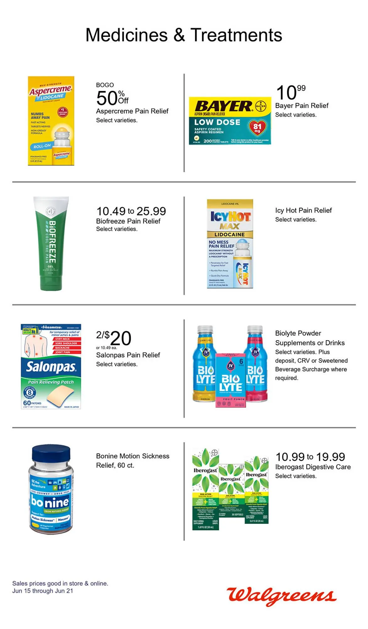 Weekly ad Walgreens Weekly Ad from June 15 to June 21 2025 - Page 15