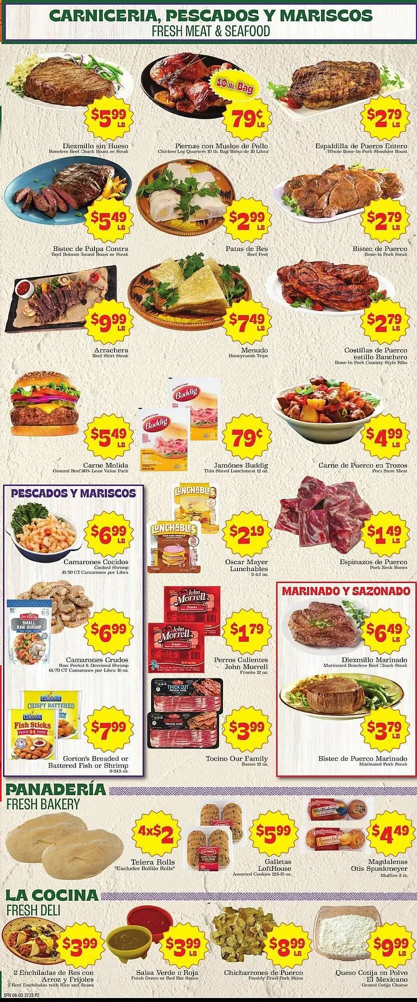 Catálogo de Supermercado Nuestra Familia Weekly Ad 3 de agosto al 9 de agosto 2025 - Página 2