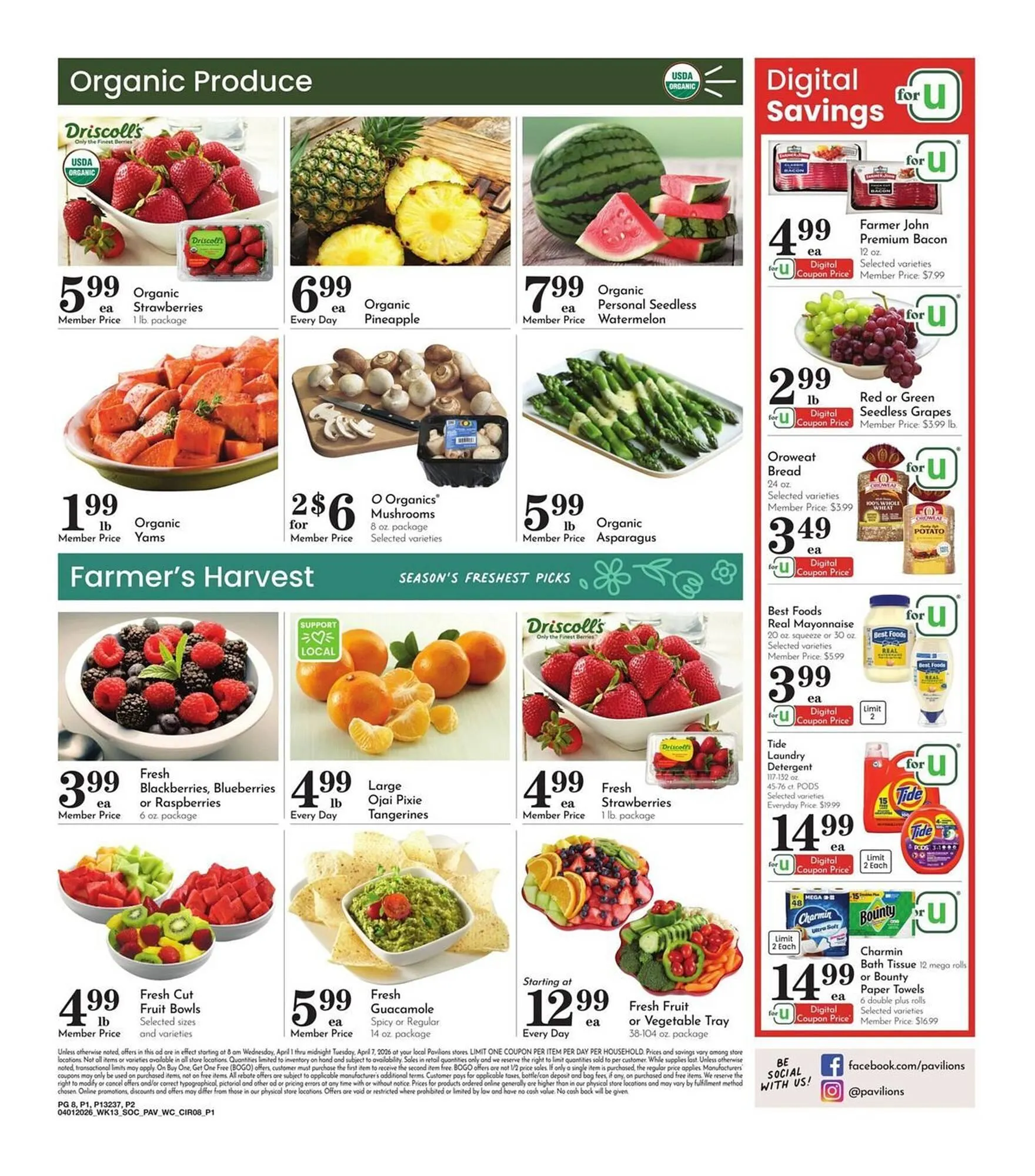 Weekly ad Pavilions weekly ad from April 1 to April 7 2026 - Page 8