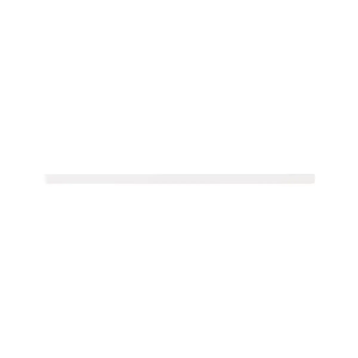 20" Elfa Right Bracket Cover White