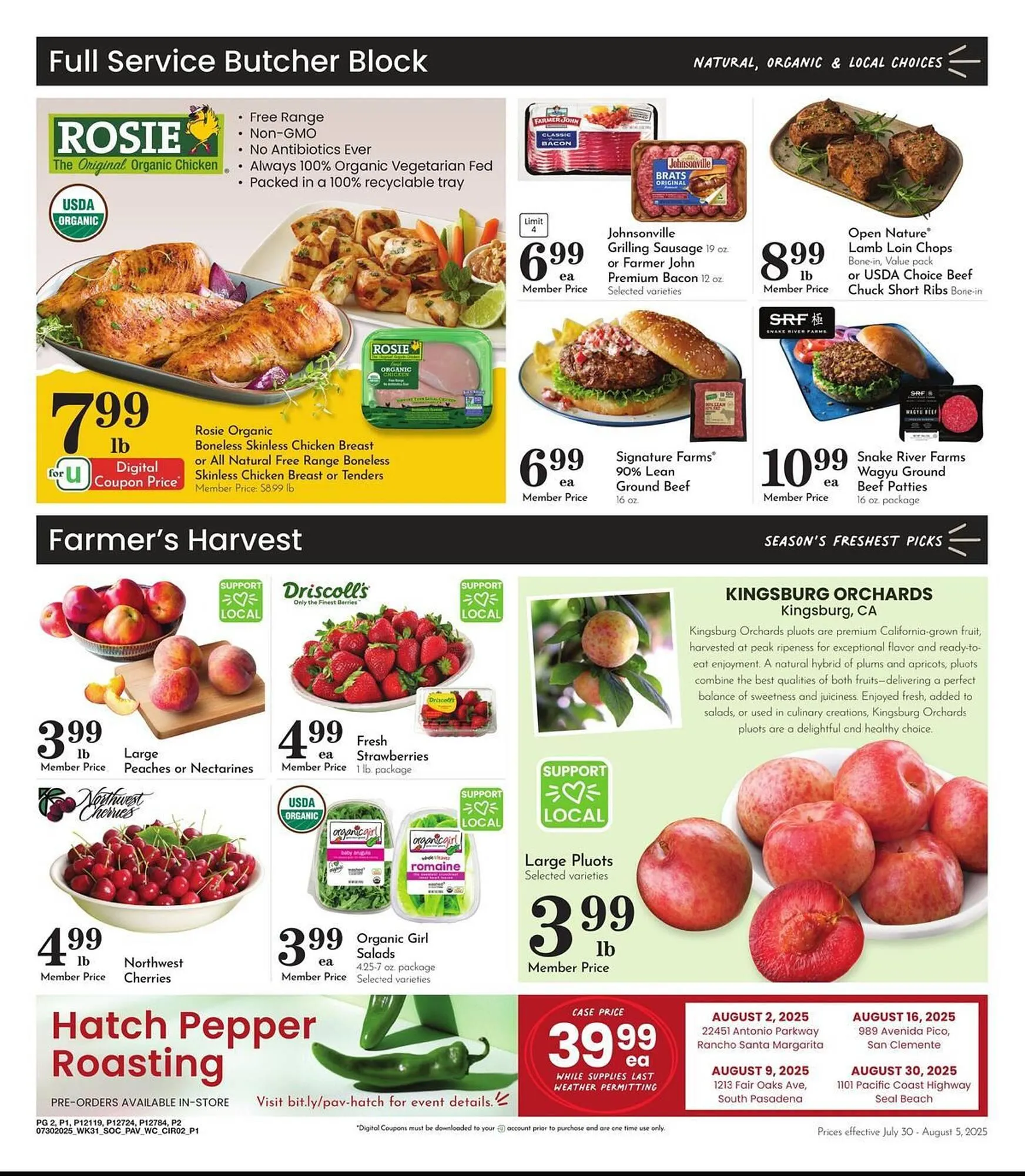 Weekly ad Pavilions Weekly Ad from July 30 to August 5 2025 - Page 2