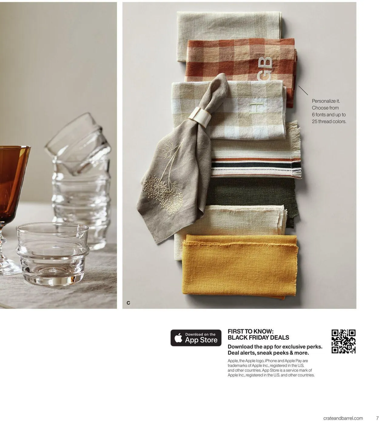 Weekly ad Crate & Barrel from November 4 to January 1 2025 - Page 7