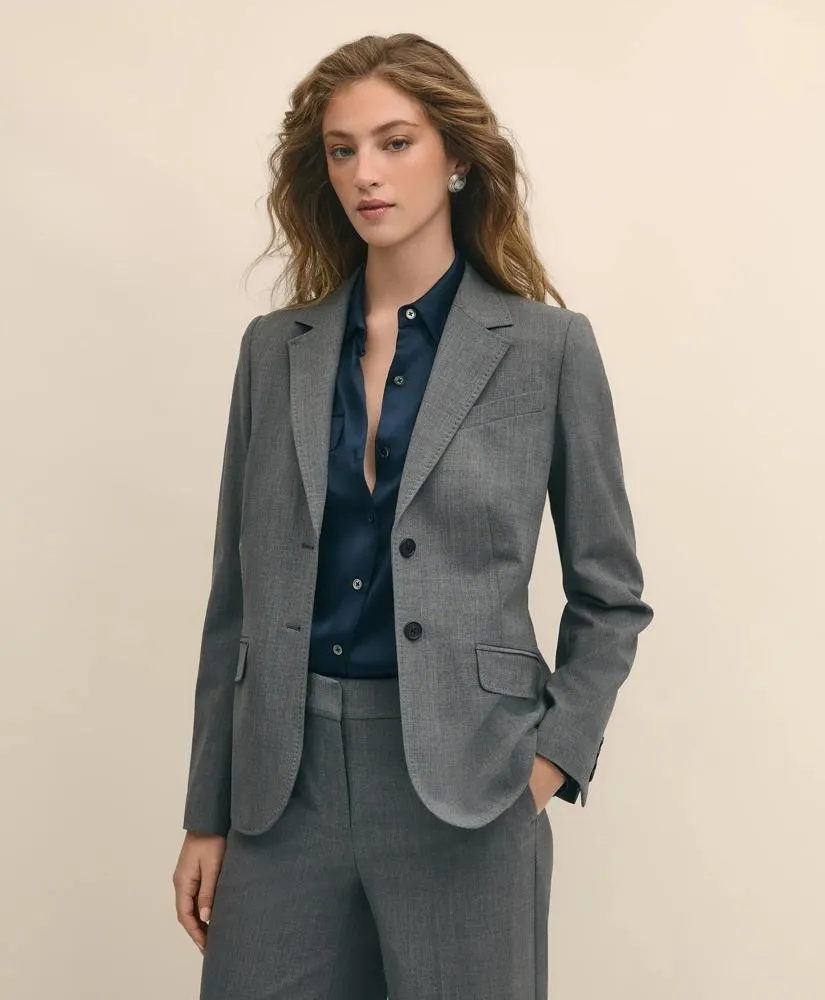 The Essentials Brooks Brothers Stretch Wool Jacket