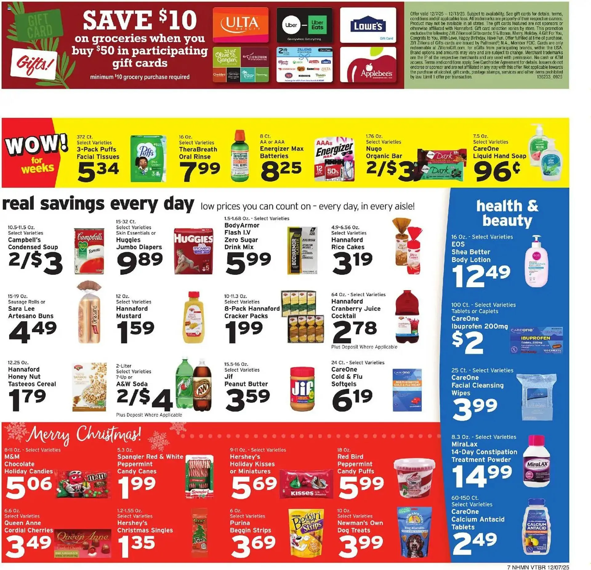Weekly ad Hannaford flyer from December 7 to December 13 2025 - Page 7