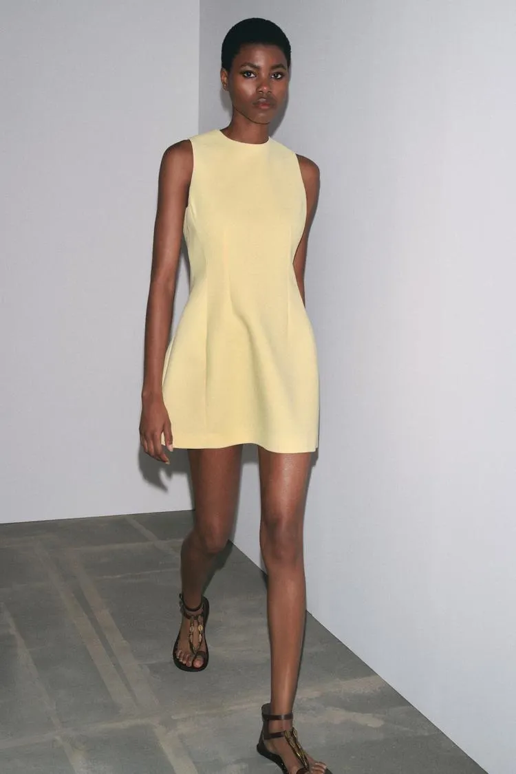 ZW COLLECTION VOLUMINOUS SHORT DRESS