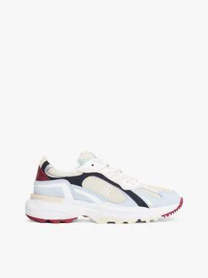 Mesh Panel TH Monogram Cleated Sneaker