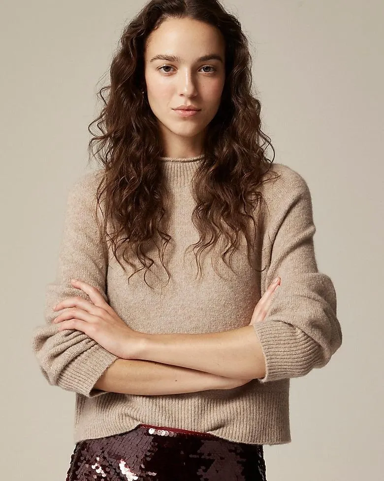 Rollneck™ sweater in Supersoft yarn