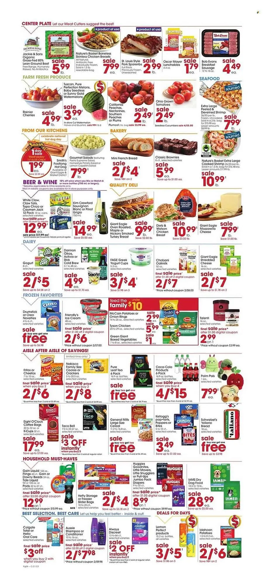 Catálogo de Giant Eagle Weekly Ad 10 de julio al 16 de julio 2025 - Página 4