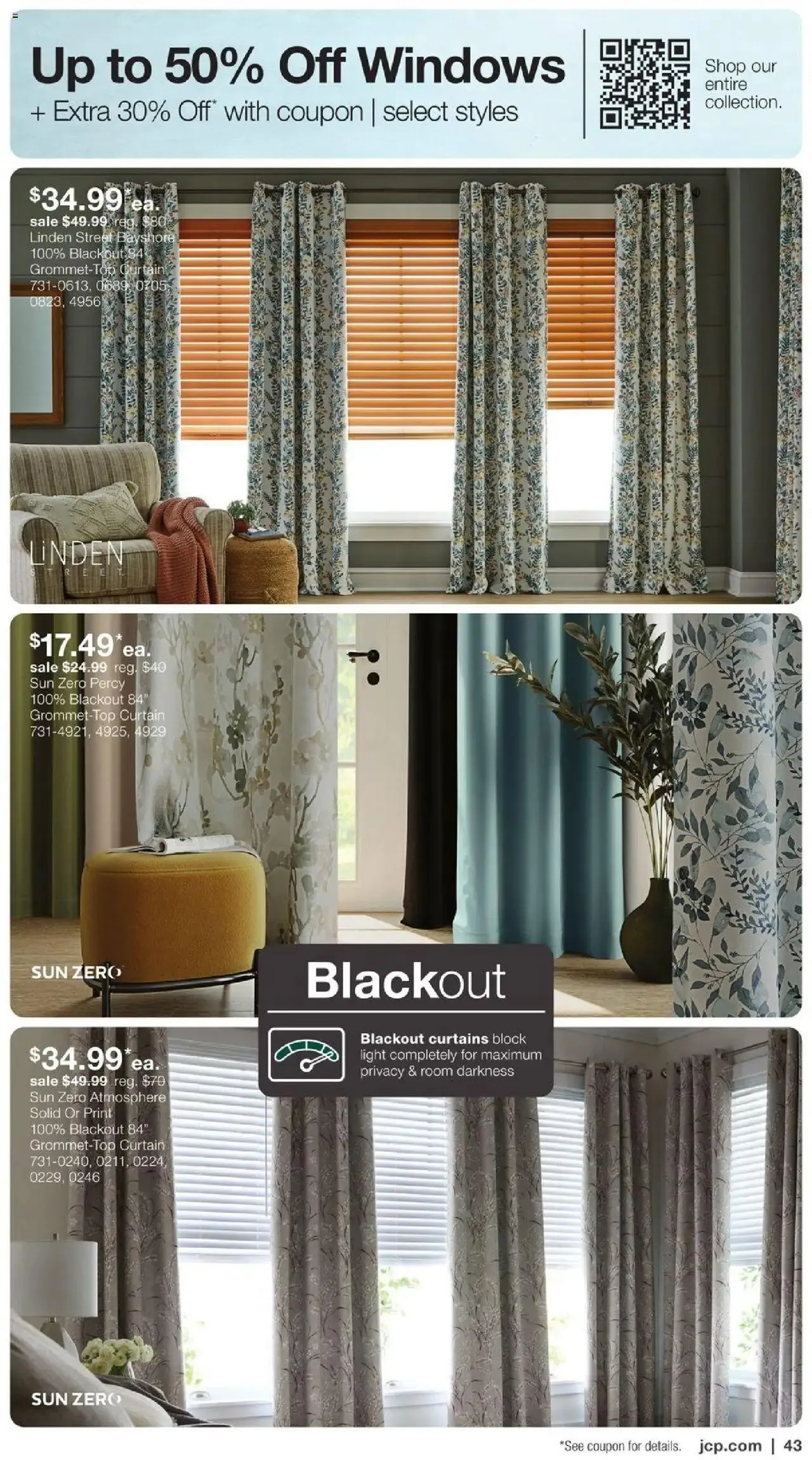 Weekly ad JCPenney Biggest Home Sale of the Season from April 7 to April 27 2025 - Page 42