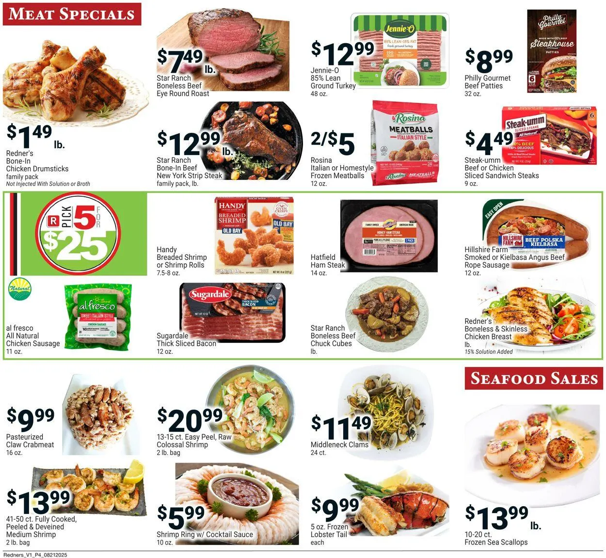 Weekly ad Redner’s Warehouse Market Current weekly ad from August 21 to August 27 2025 - Page 4