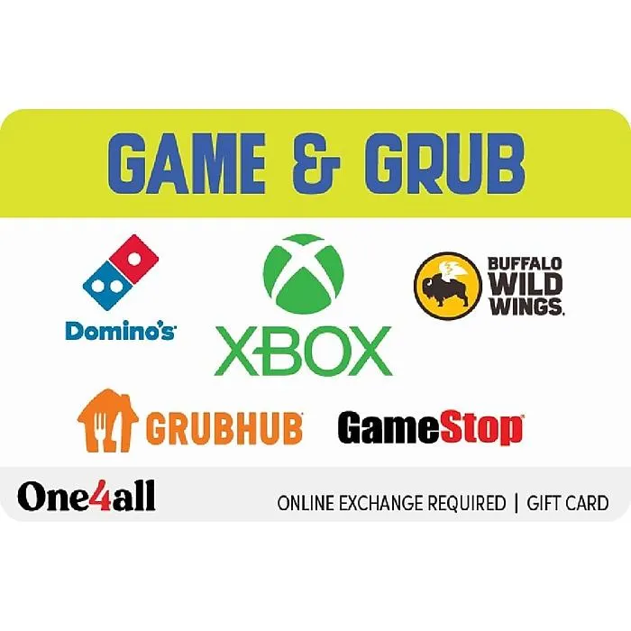 Blackhawk OC Game & Grub Swap 1S $50 Gift Card (1010304B5000)